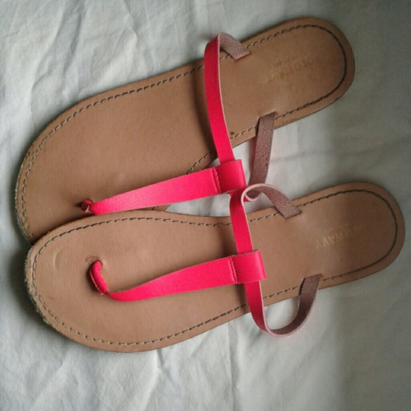 Neon pink sandals - Picture 1 of 3